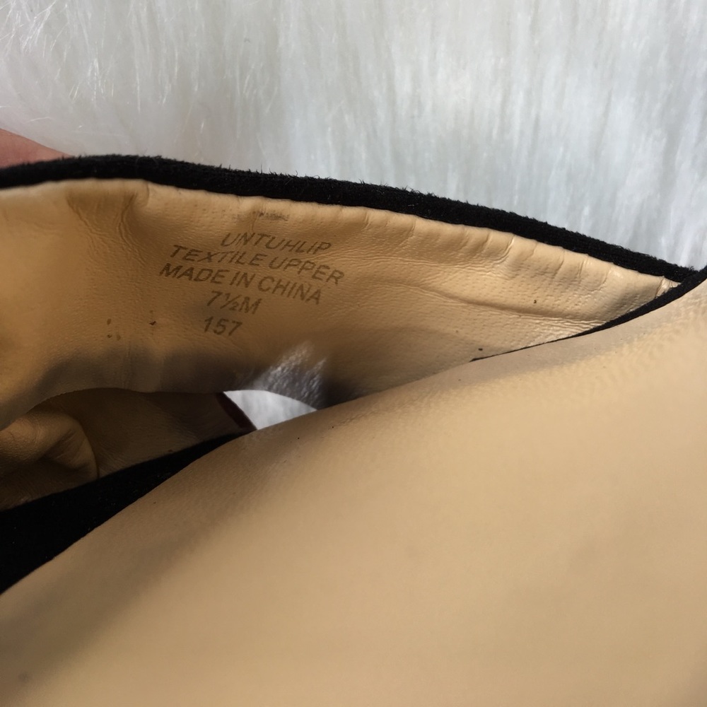 Unisa Black Ankle strap Heels Size 7 1/2 - Picture 7 of 7